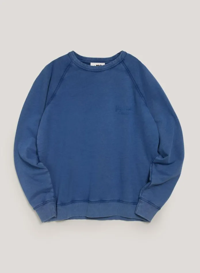YMC Schrank Sweatshirt Blue Mens Sweatshirts