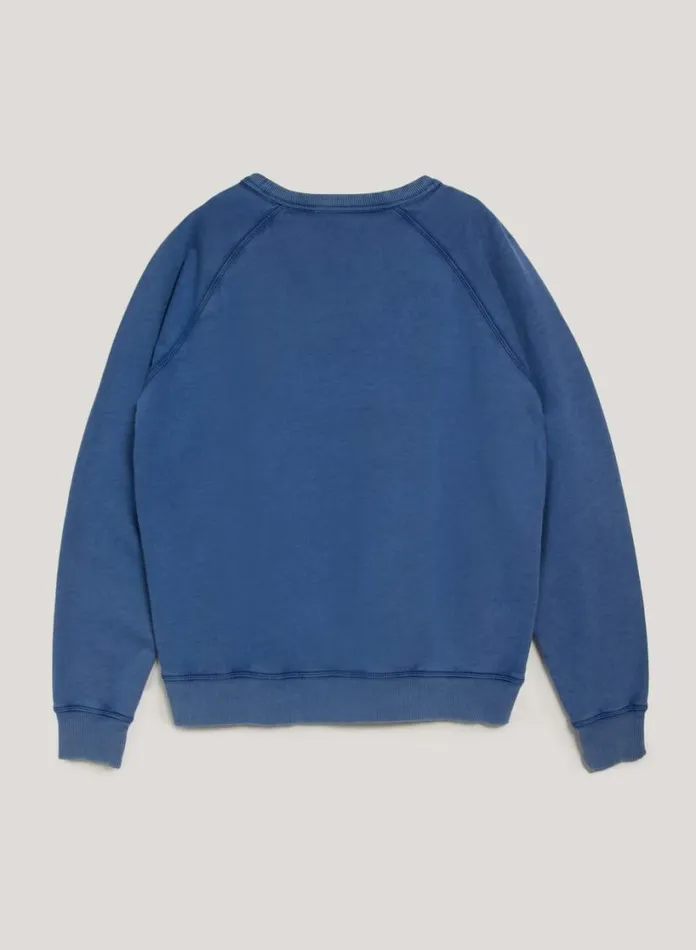 YMC Schrank Sweatshirt Blue Mens Sweatshirts