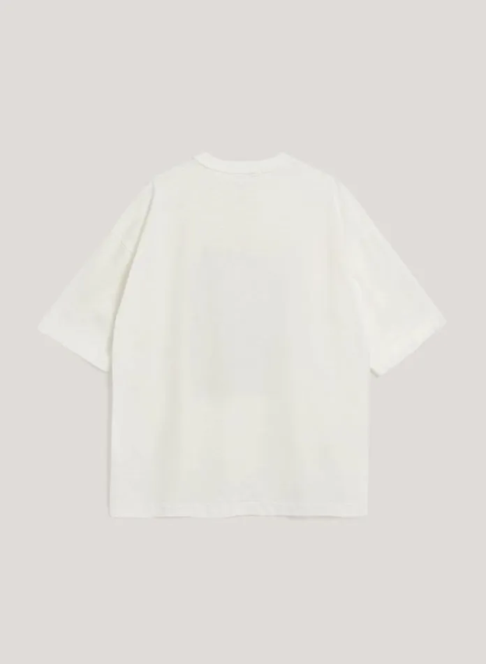 YMC Smile T Shirt White Womens TShirts