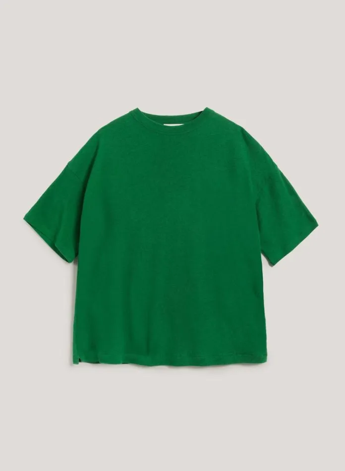 YMC Triple T Shirt Green Womens TShirts