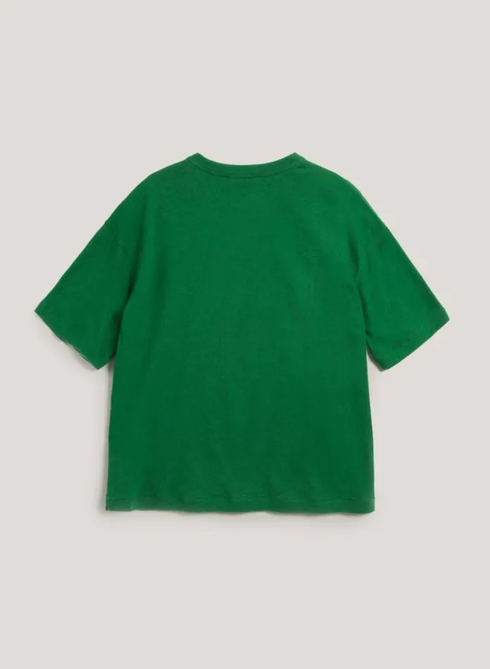 YMC Triple T Shirt Green Womens TShirts