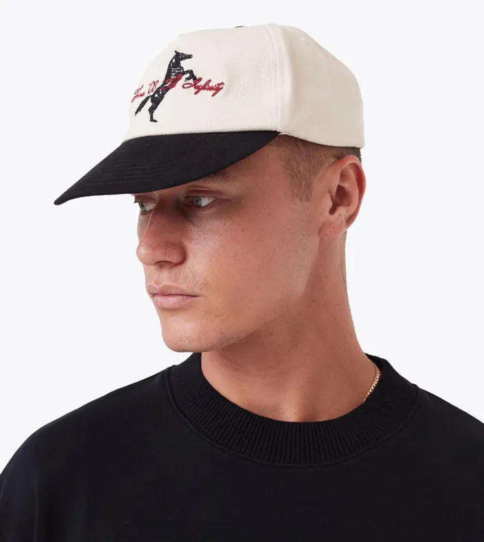 Zanerobe Accessories Men Steed Cap Vintage WhiteBlack