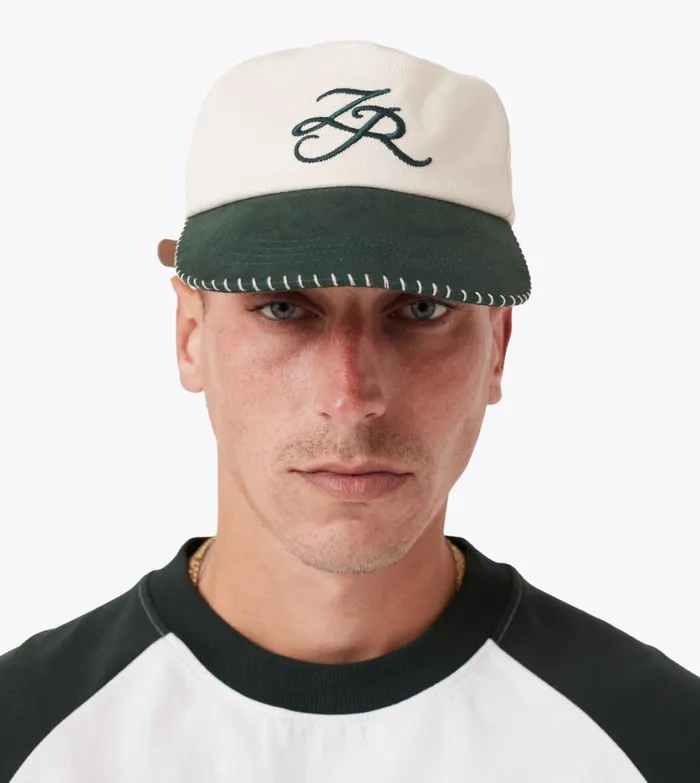 Zanerobe Accessories Men Stitched Emblem Cap Vintage WhiteForest Zanerobe Accessories Men Stitched Emblem Cap Vintage WhiteForest