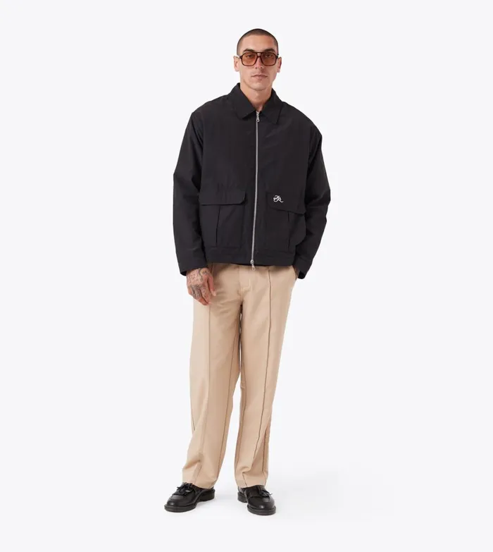 Zanerobe Jackets Men Utility Jacket Black
