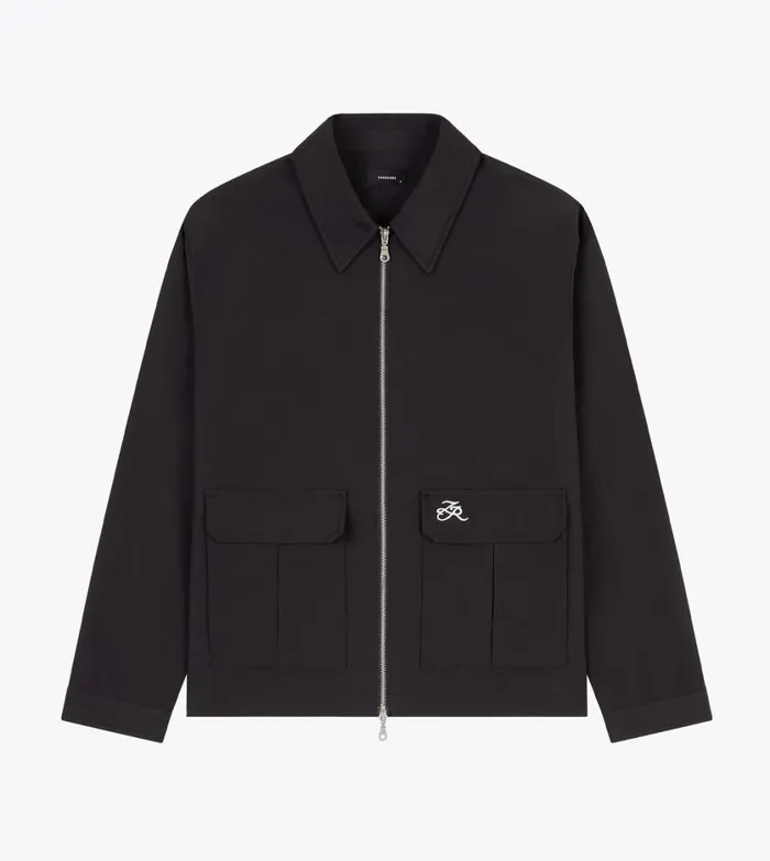 Zanerobe Jackets Men Utility Jacket Black
