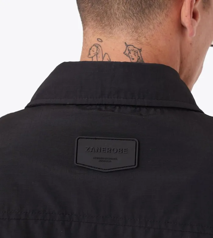 Zanerobe Jackets Men Utility Jacket Black