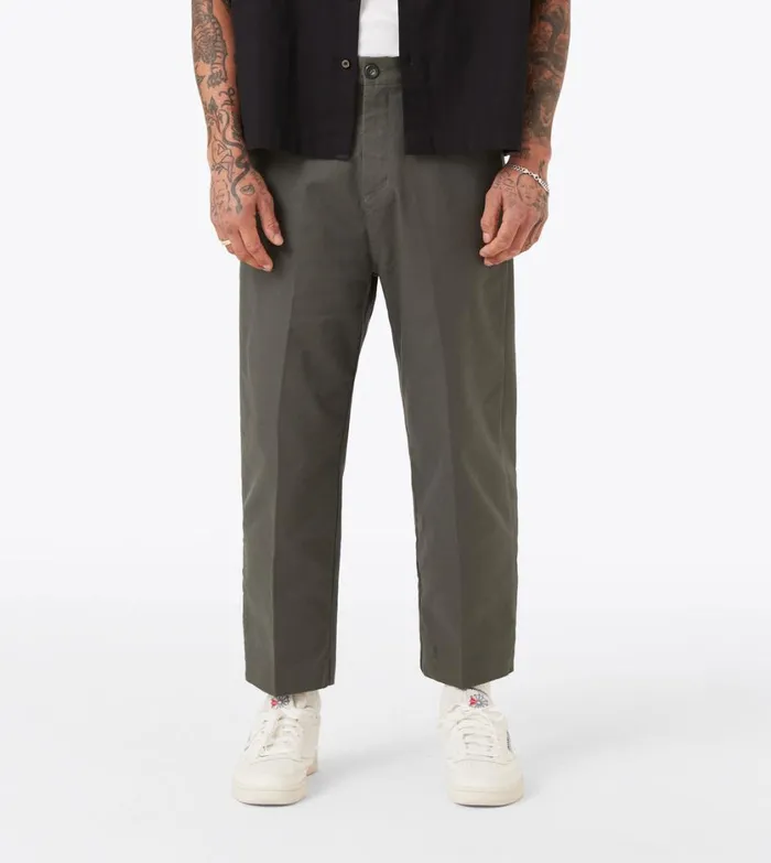Zanerobe Pants Men Box Crop Pant Olive