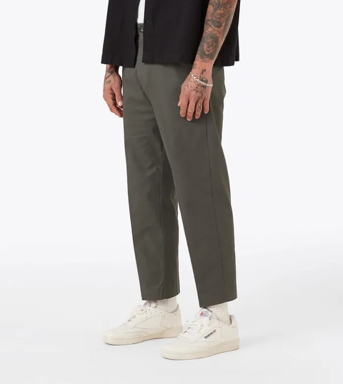 Zanerobe Pants Men Box Crop Pant Olive
