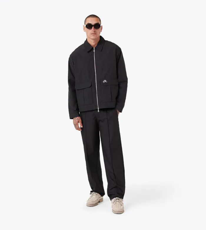 Zanerobe Pants Men Provence Pintuck Pant Black