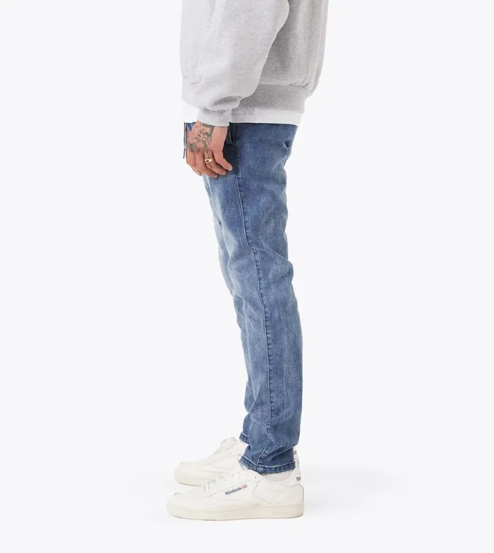 Zanerobe Pants Men Sureshot Denim Chino Dk Blue