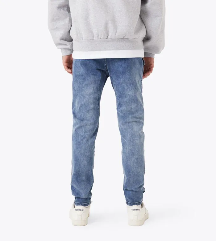 Zanerobe Pants Men Sureshot Denim Chino Dk Blue