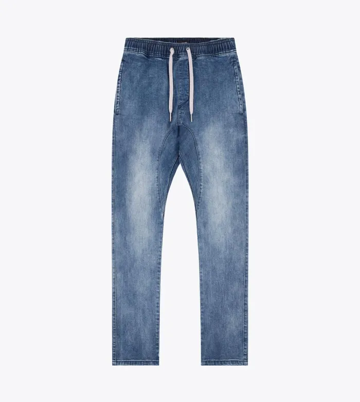 Zanerobe Pants Men Sureshot Denim Chino Dk Blue