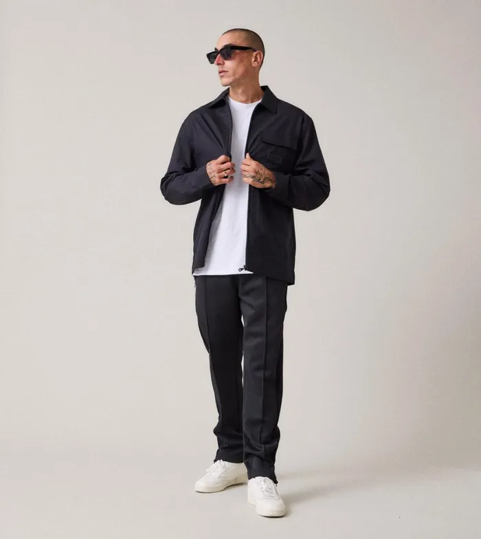 Zanerobe Pants Men ZR Football Trackpant Black