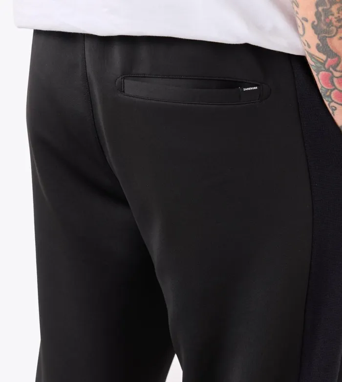 Zanerobe Pants Men ZR Football Trackpant Black