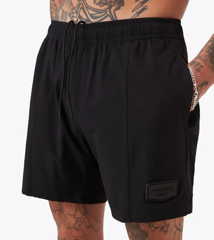 Zanerobe Shorts Men Badge Tech Short Black