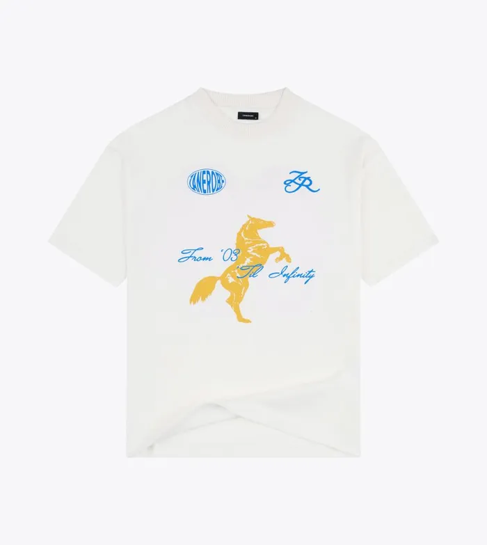 Zanerobe Tees and Tanks Men Crop Hockey Lounge Tee Vintage White