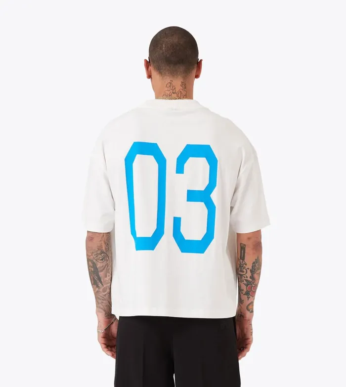 Zanerobe Tees and Tanks Men Crop Hockey Lounge Tee Vintage White